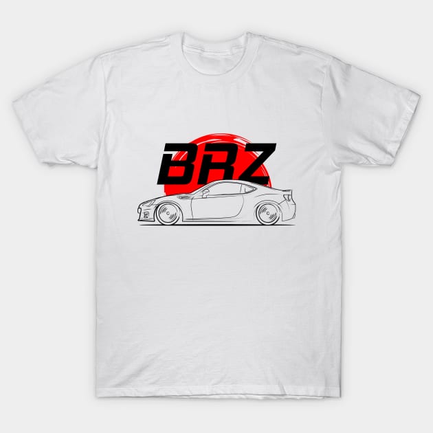 Racing BRZ MK1 JDM T-Shirt by GoldenTuners